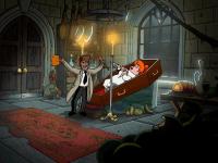 Con Gwen una vampirita muy tragona