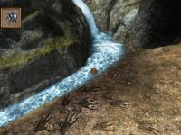 El agua de este río fluye que da gusto