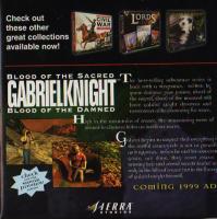 Contratapa de la caja que contiene los CDs