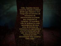 Haz click en la imagen para agrandarla Fantástica introducción a modo de monólogo de AM