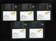 Diskettes del juego.
