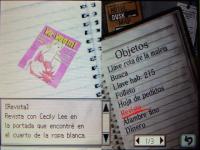 Podemos acceder a las descripciones de cada uno de los objetos del inventario