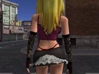 Vestida para comprar en el súper del barrio