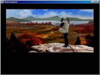 "Gordon observa el paisaje"