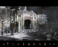 Inventario y perspectiva clásicos en un juego muy sosete