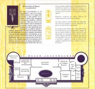 Interior de la invitación al museo