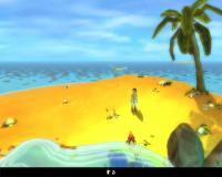 Haz click en la imagen para agrandarla ¿Qué caería si le pegas una patada a una palmera en una isla desierta?