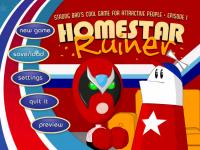 Haz click en la imagen para agrandarla El menú principal imita al del portal homestarrunner.com
